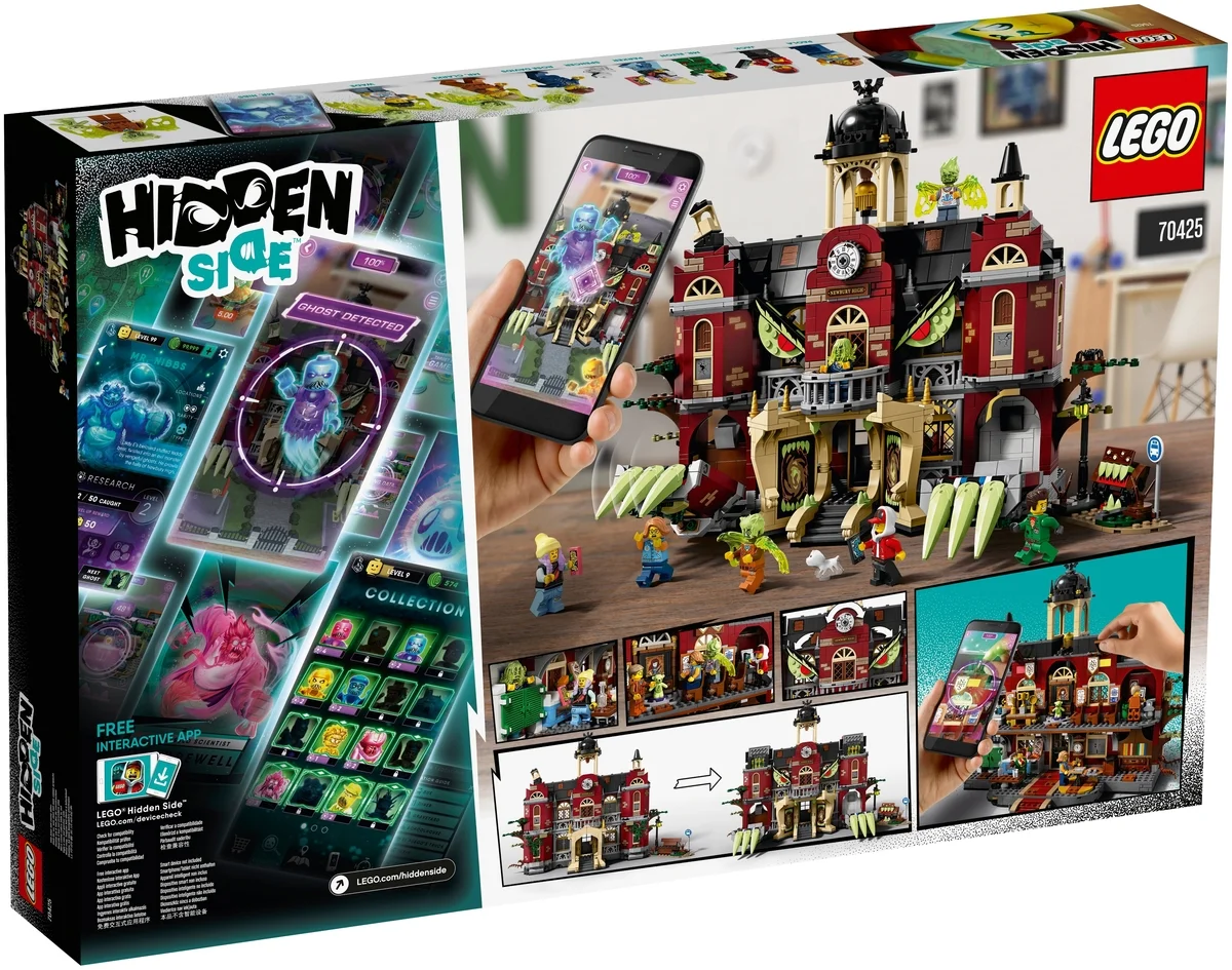 Фото Конструктор LEGO Школа с привидениями Ньюбери Hidden Side 70425