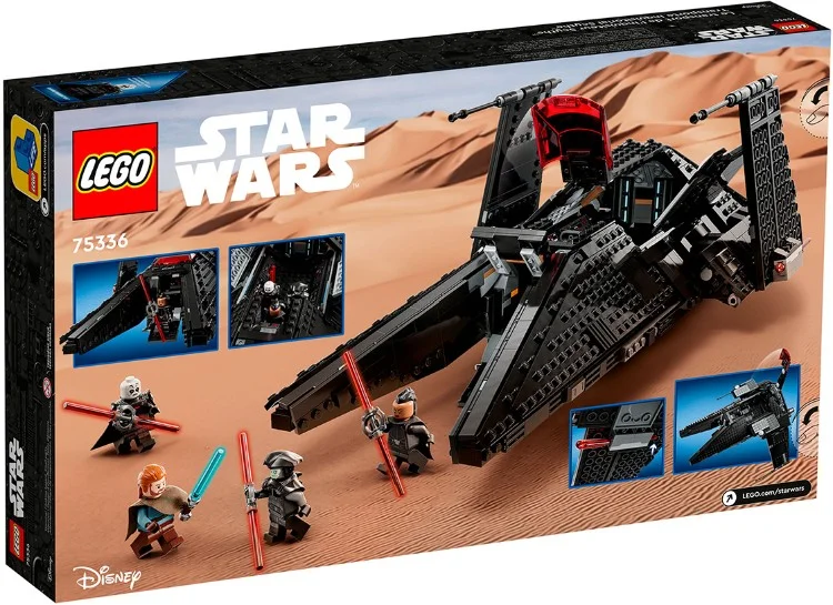 Фотография Конструктор LEGO Star Wars Транспортный корабль инквизиторов "Коса" 75336