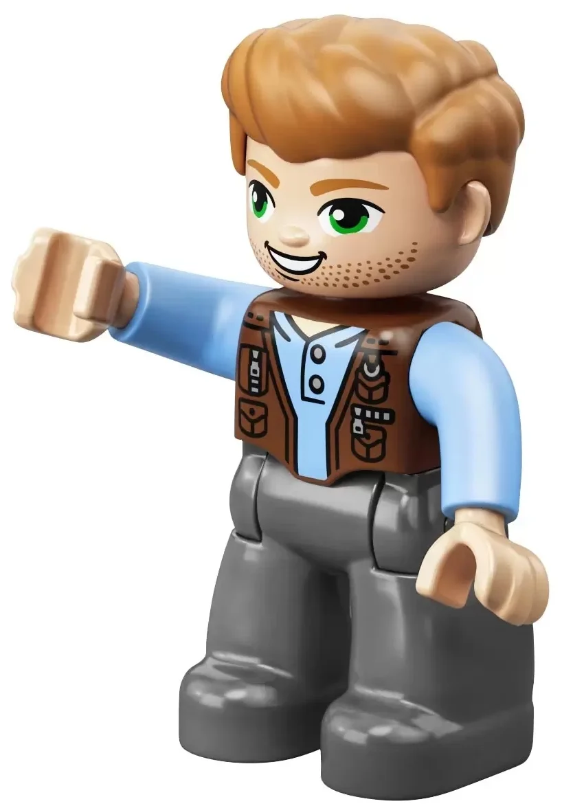 Конструктор LEGO 10939 Дупло Побег динозавров: тираннозавр и трицератопс Казахстан