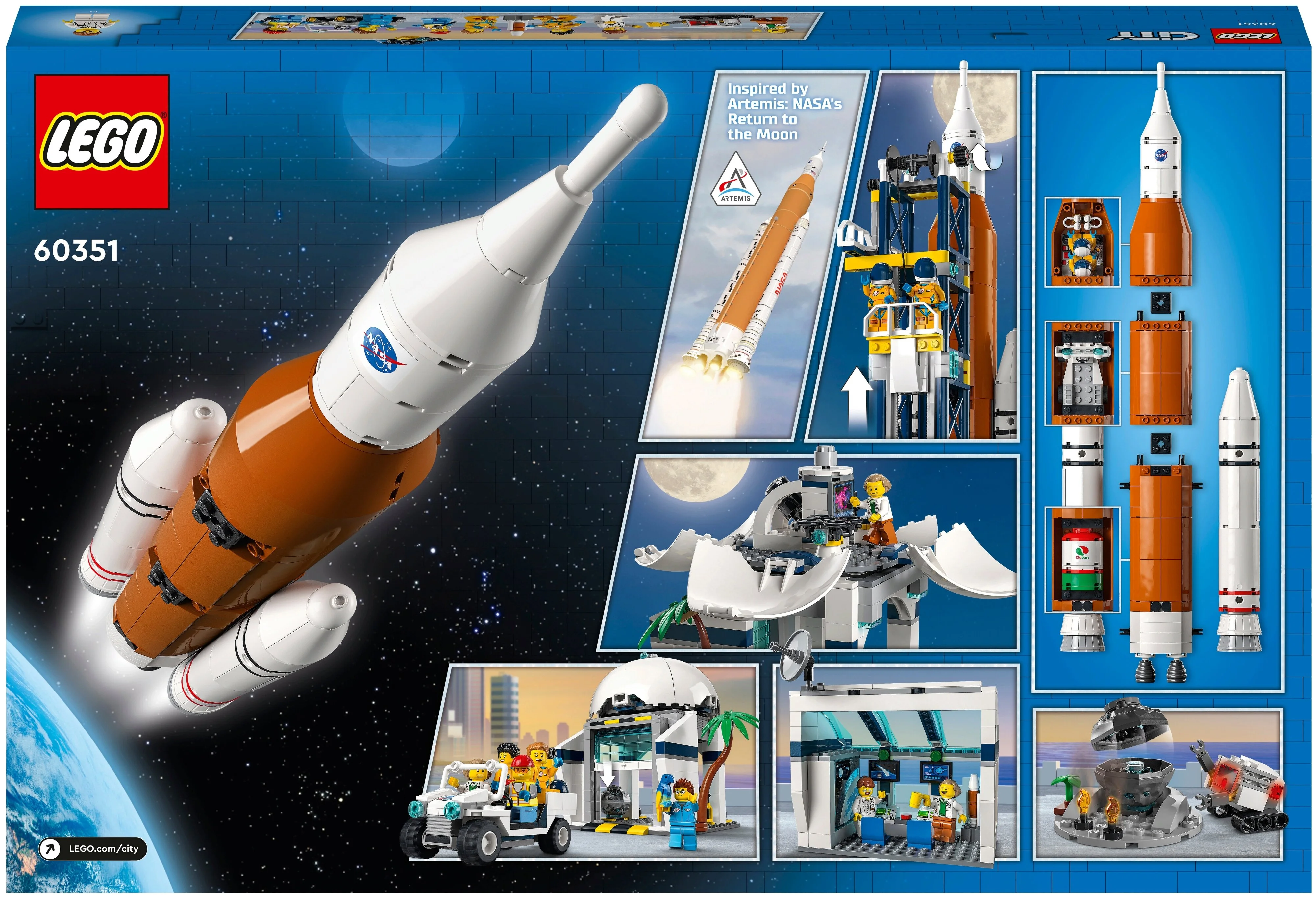 Фото Конструктор LEGO Космодром CITY 60351