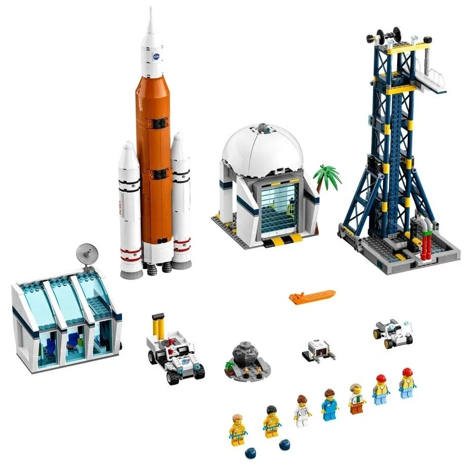 Картинка Конструктор LEGO Космодром CITY 60351