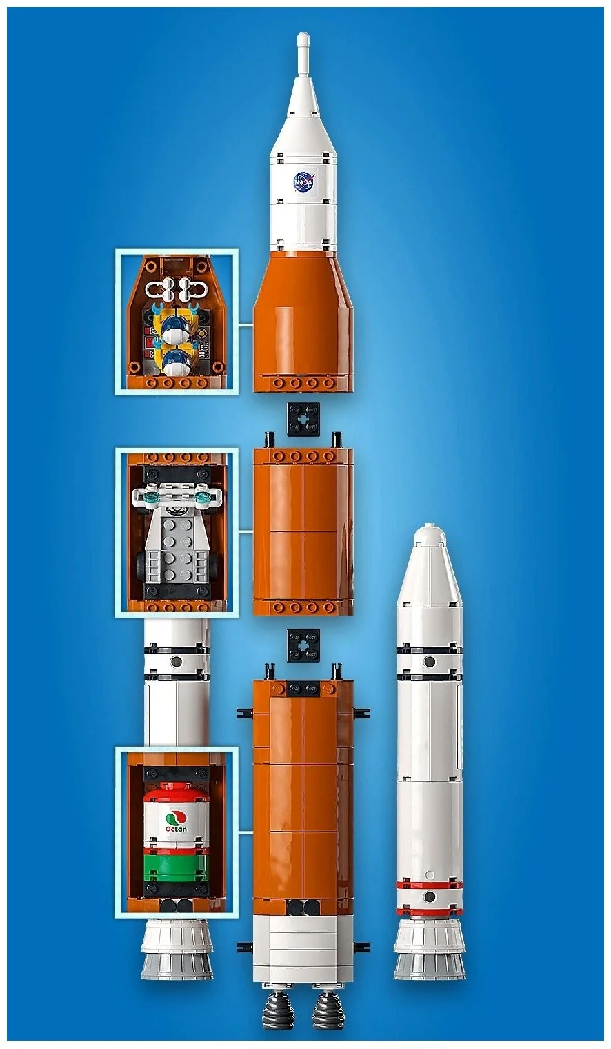 Конструктор LEGO Космодром CITY 60351 Казахстан