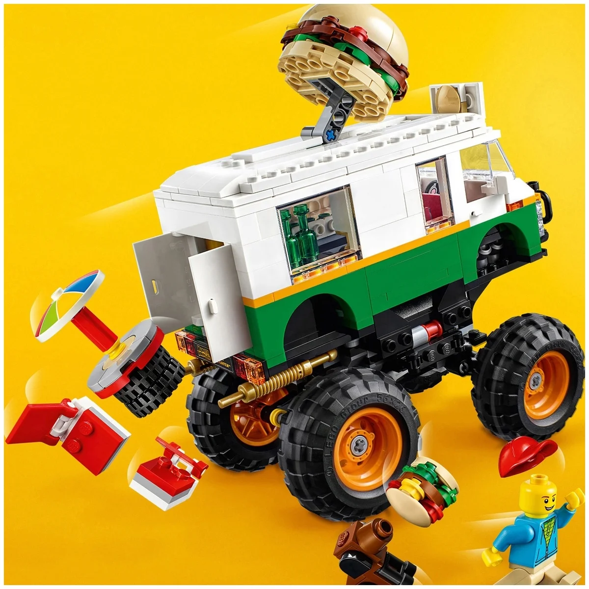 Конструктор LEGO Creator Грузовик Монстр бургер 31104 Казахстан