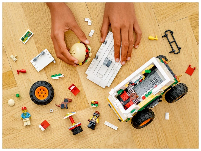 Конструктор LEGO Creator Грузовик Монстр бургер 31104 Казахстан
