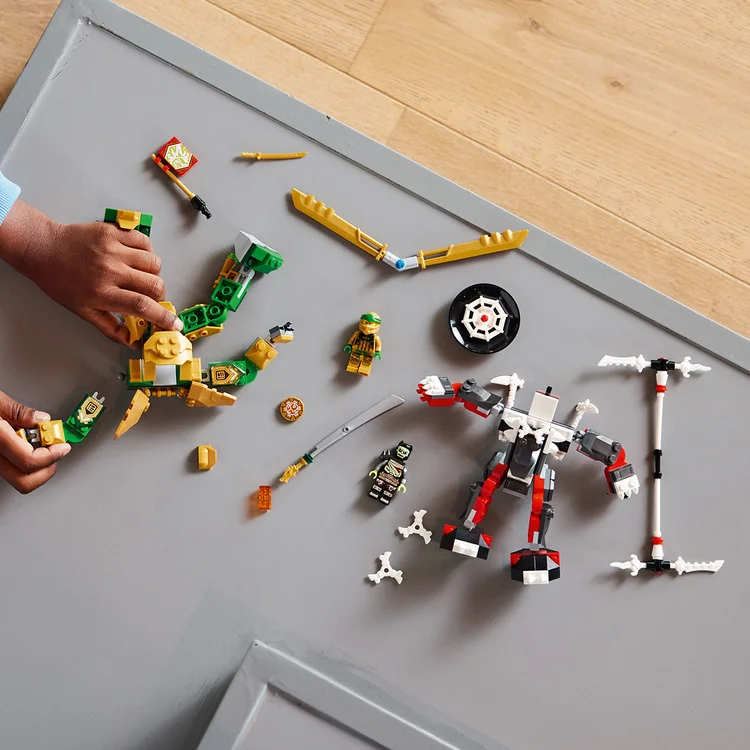 Цена Конструктор LEGO 71781 Ниндзяго Битва с роботом Ллойда EVO