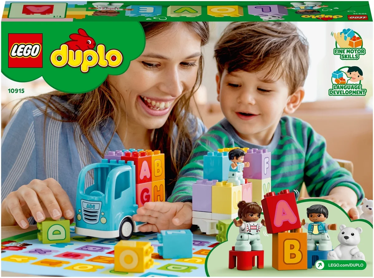 Фото Конструктор LEGO Duplo Грузовик Алфавит 10915