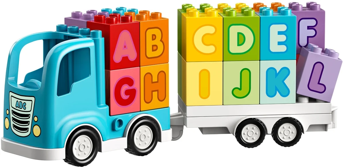 Цена Конструктор LEGO Duplo Грузовик Алфавит 10915
