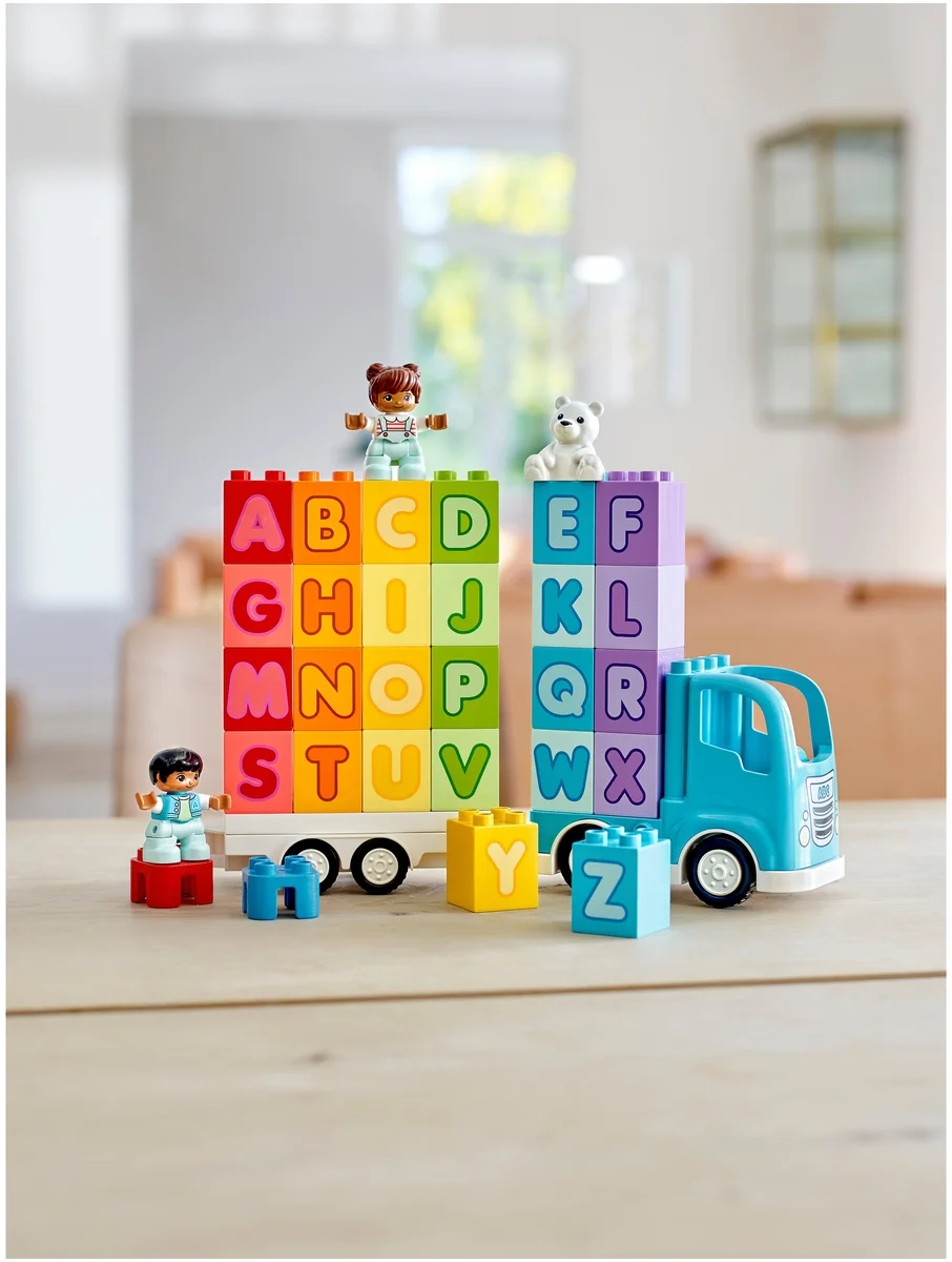 Конструктор LEGO Duplo Грузовик Алфавит 10915 Казахстан