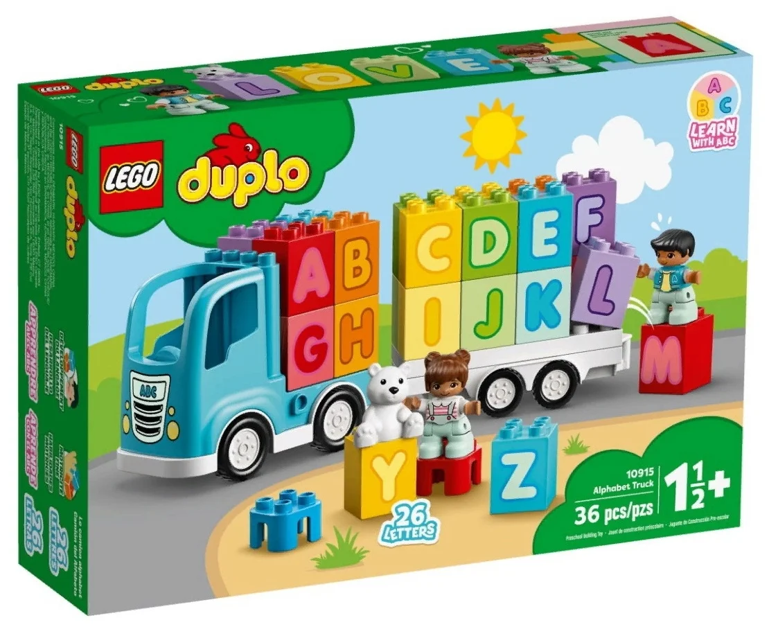 Конструктор LEGO Duplo Грузовик Алфавит 10915 Казахстан