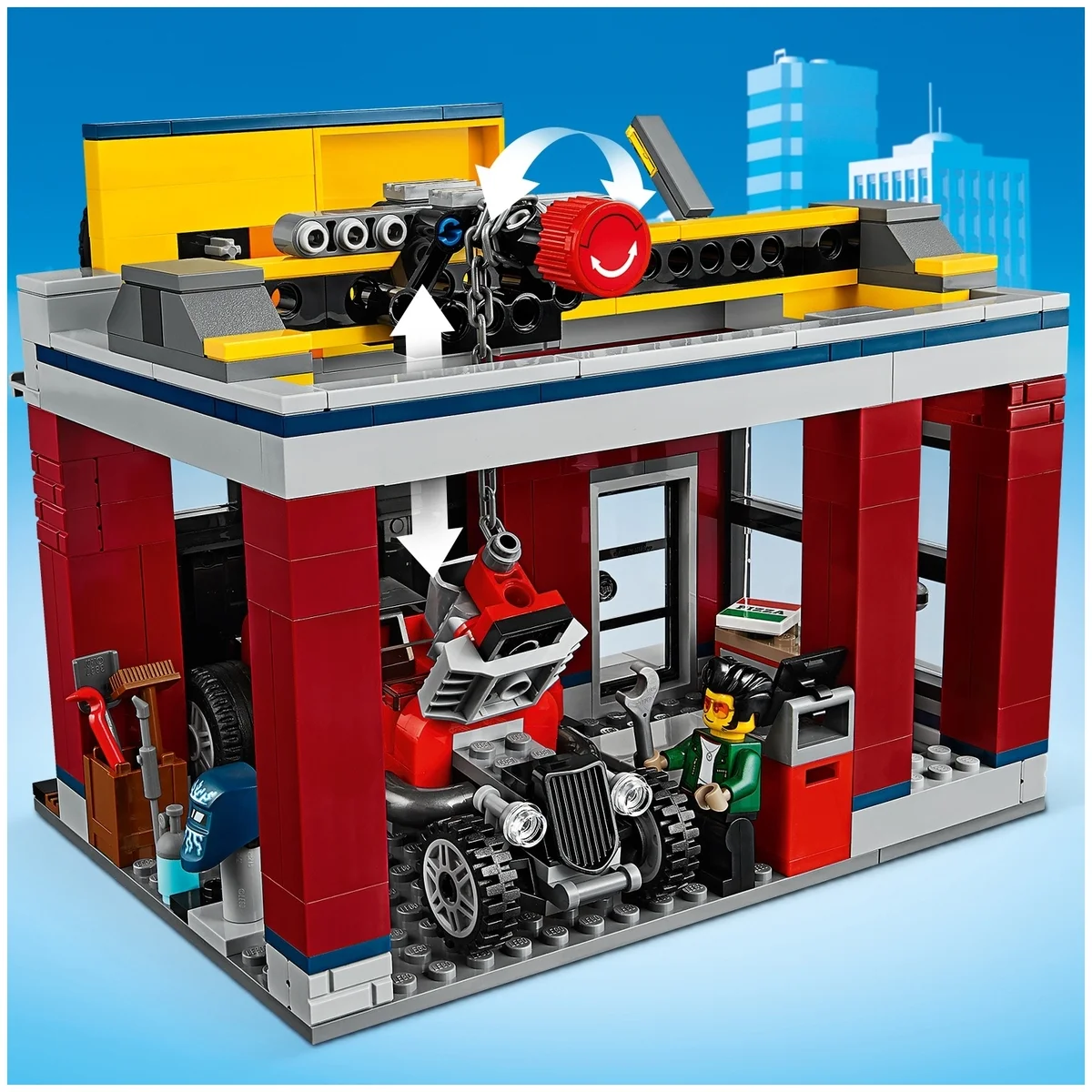 Конструктор LEGO Тюнинг-мастерская CITY 60258 Казахстан