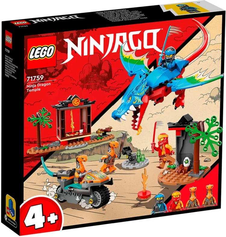 Фото Конструктор LEGO 71759 Ninjago Храм ниндзя-дракона