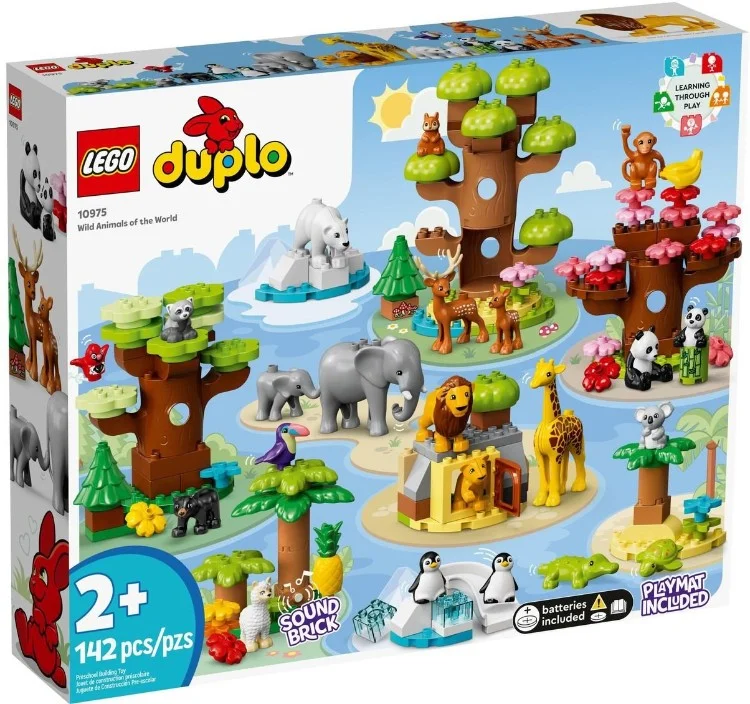 Конструктор LEGO 10975 Дупло Дикие животные мира