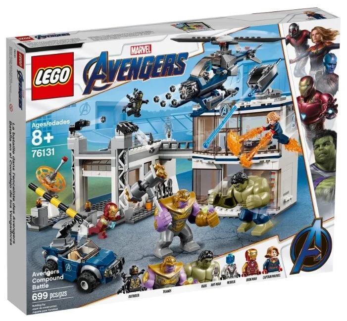Конструктор LEGO Битва на базе Мстителей Super Heroes 76131