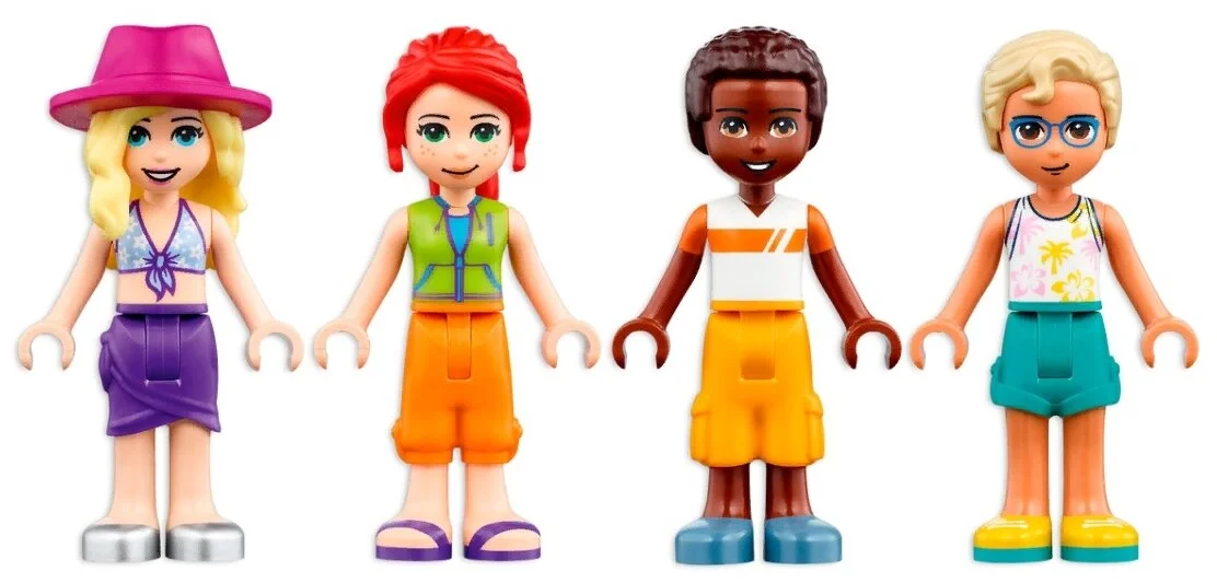 Конструктор LEGO Пляжный дом для отдыха Friends 41709 Казахстан