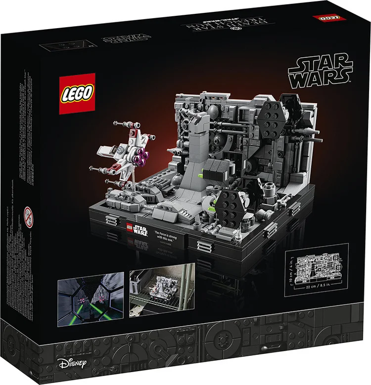 Фотография Конструктор LEGO Star Wars Диорама «Полет над Звездой Смерти» 75329
