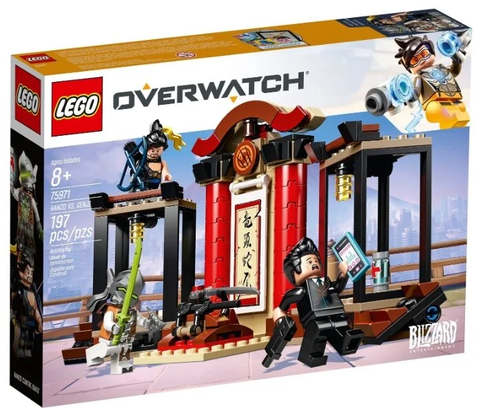 Конструктор LEGO Хензо против Гэндзи Overwatch 75971
