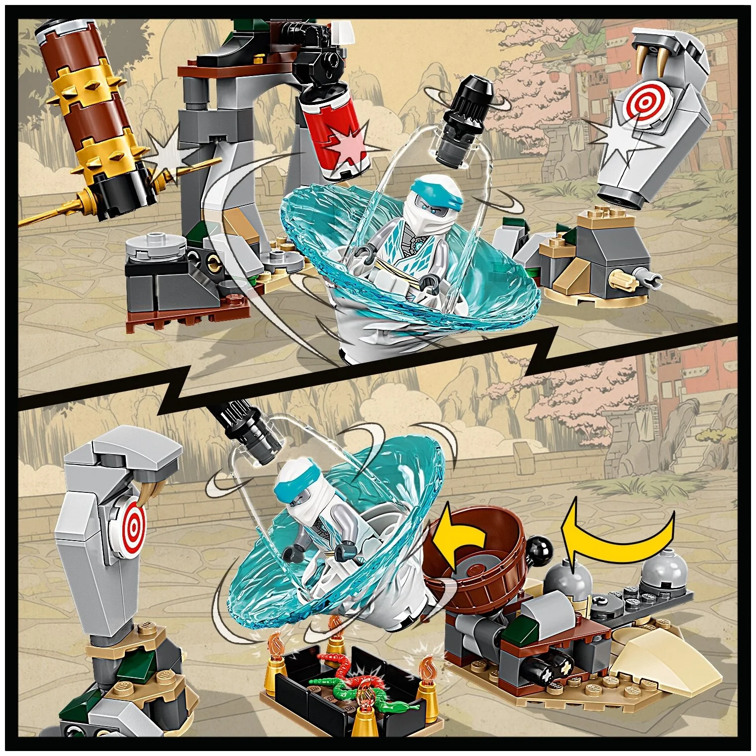 Конструктор LEGO Тренировочный центр ниндзя Ninjago 71764 Казахстан