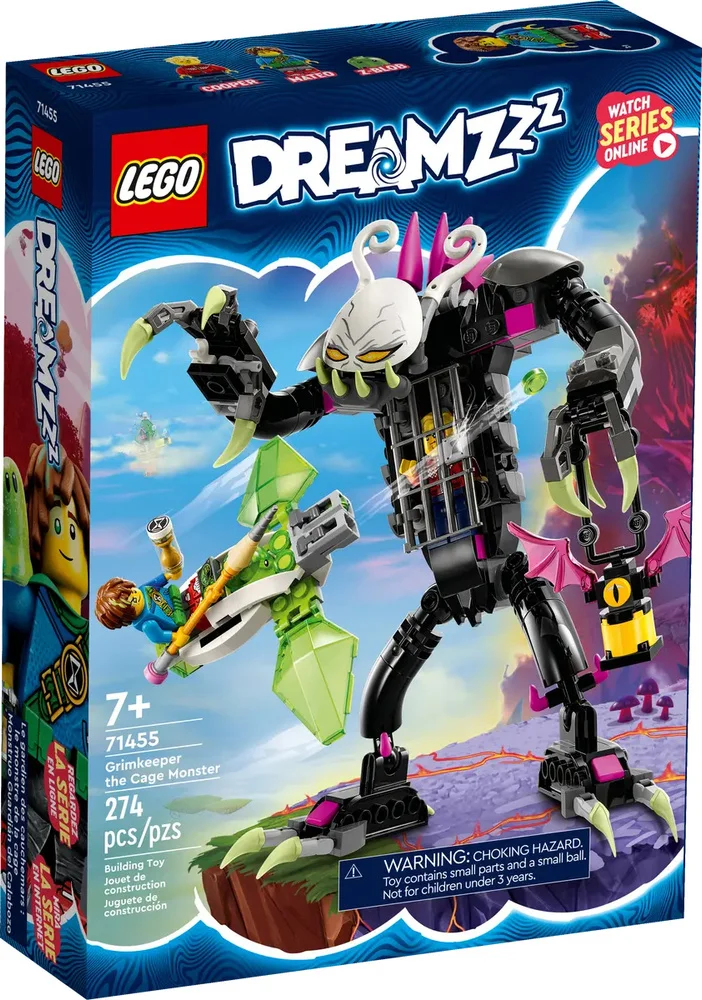 Фото Конструктор LEGO 71455 DREAMZzz Гримкипер — монстр в клетке