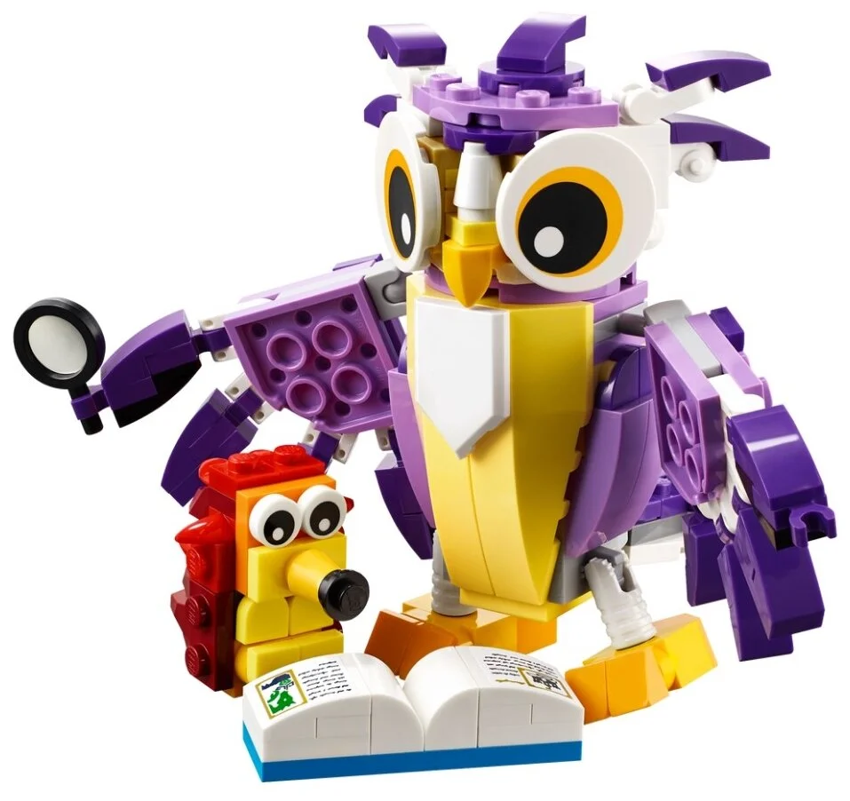 Цена Конструктор LEGO Удивительные лесные обитатели Creator 31125