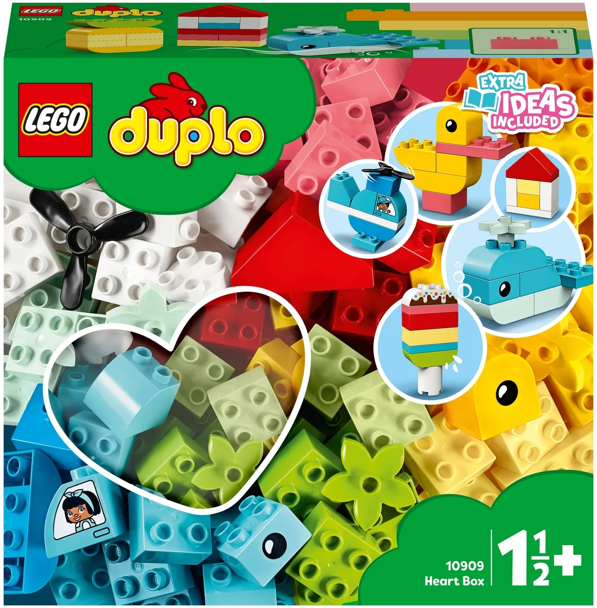 Конструктор LEGO 10909 Классика Шкатулка-сердечко