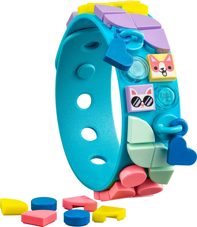 Конструктор LEGO 41801 DOTs Браслет с животными