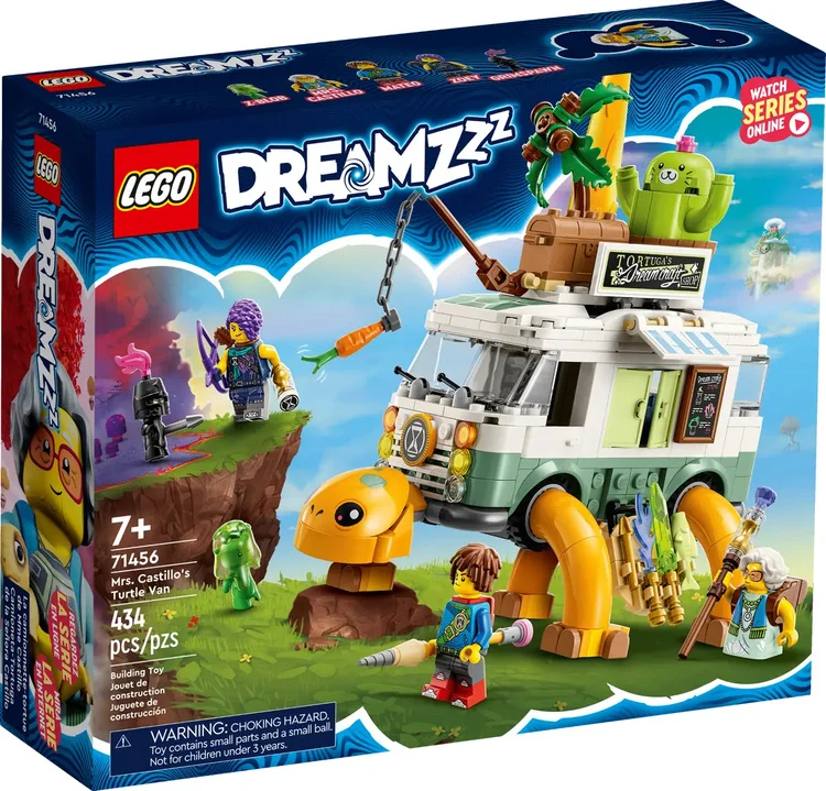 Фото Конструктор LEGO 71456 DREAMZzz Фургон-черепаха миссис Кастильо