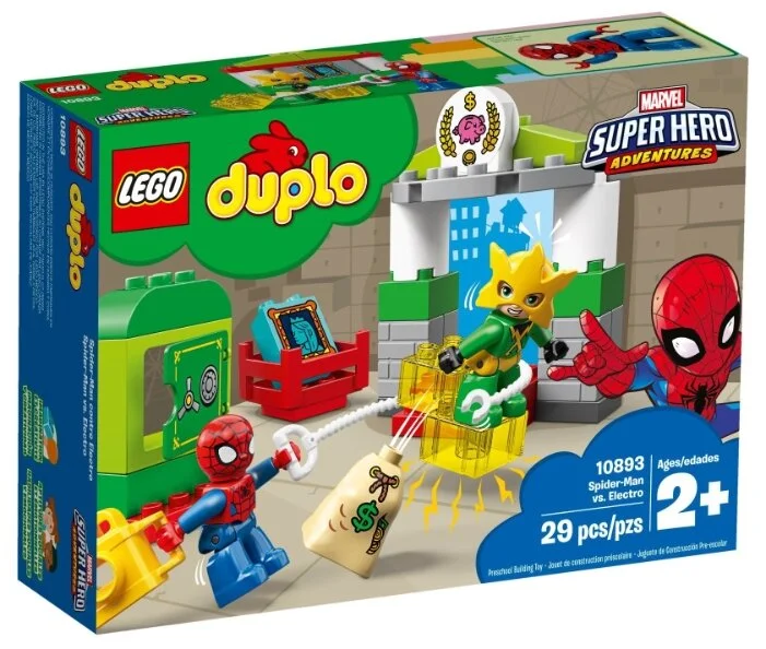 Конструктор LEGO Человек-паук против Электро DUPLO 10893