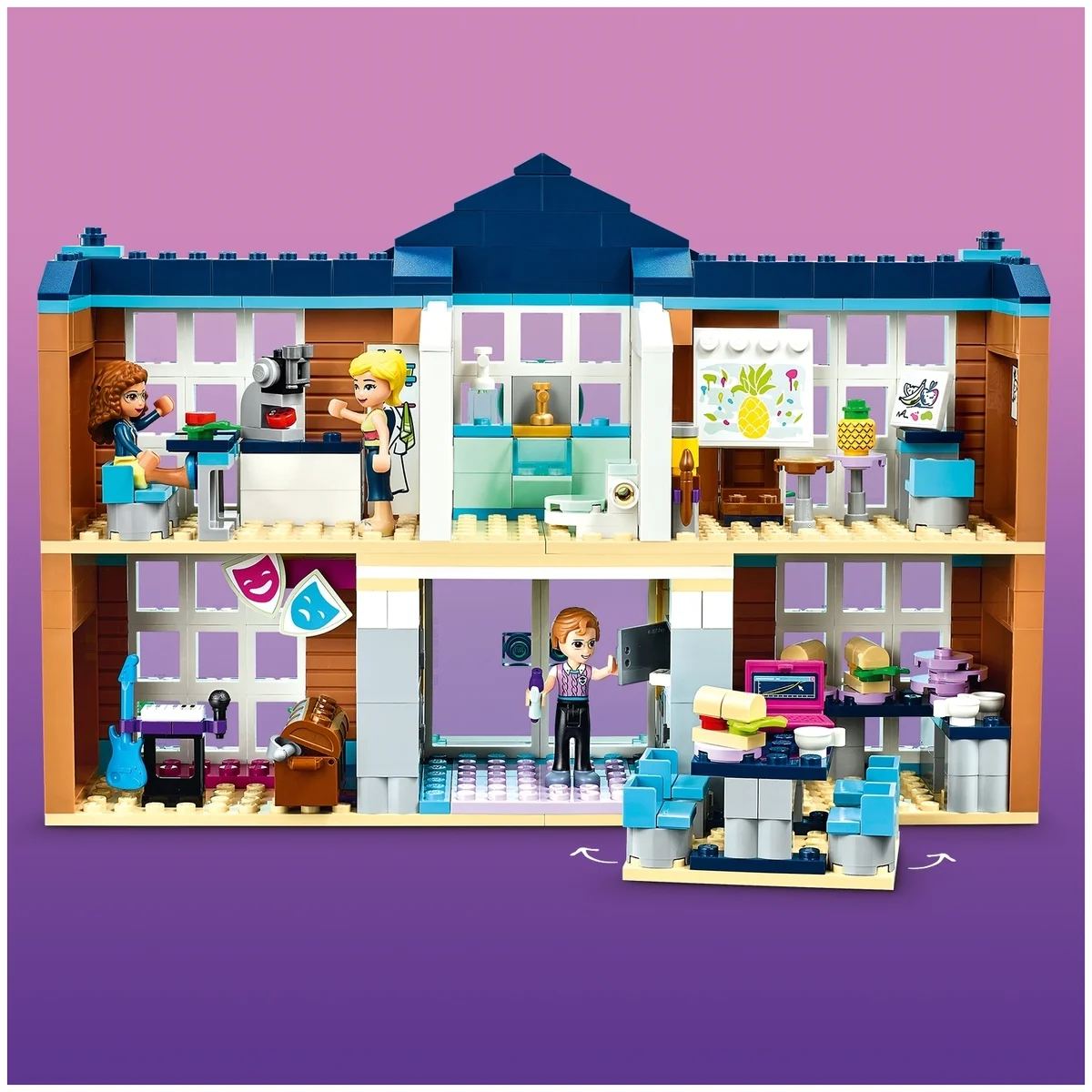 Картинка Конструктор LEGO 41682 Подружки Школа Хартлейк Сити