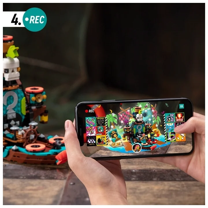 Конструктор LEGO 43114 VIDIYO Корабль Пирата Панка Казахстан