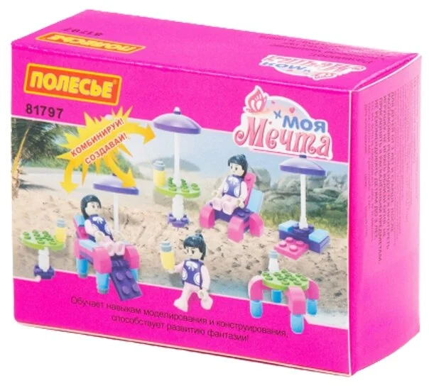 Фотография Конструктор ПОЛЕСЬЕ "Классик" "Моя мечта-2" (43 элемента) 81797