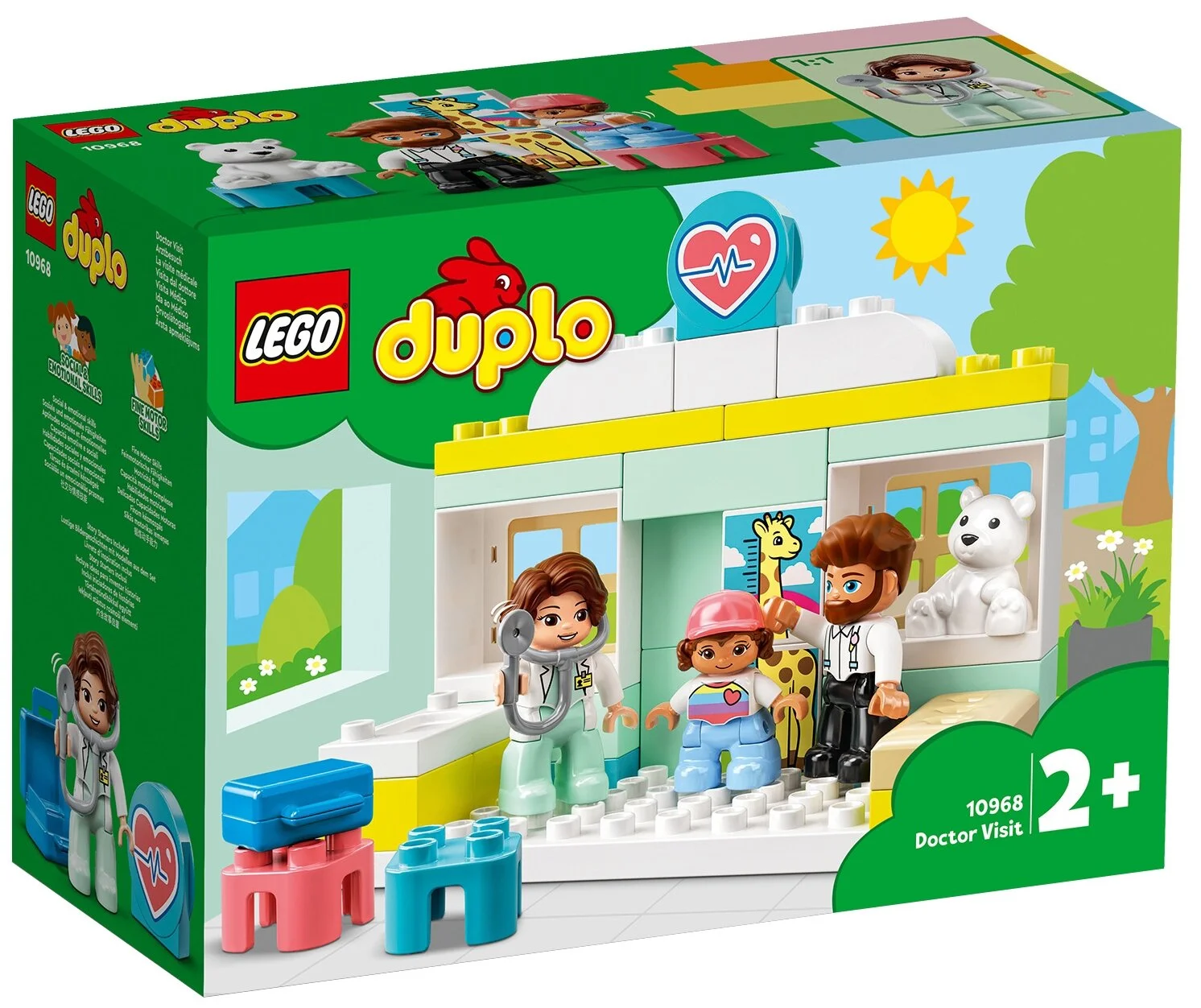 Конструктор LEGO 10968 Дупло Поход к врачу Казахстан