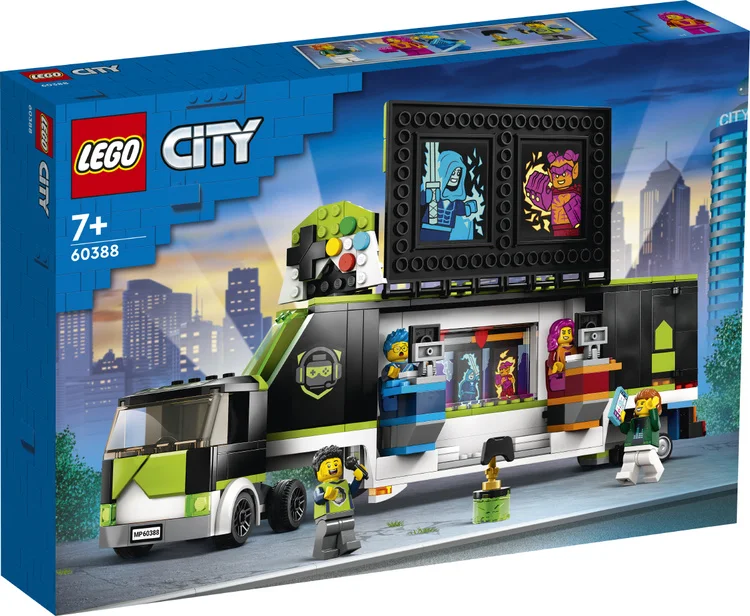 Фото Конструктор LEGO 60388 Город Фургон для видео игр