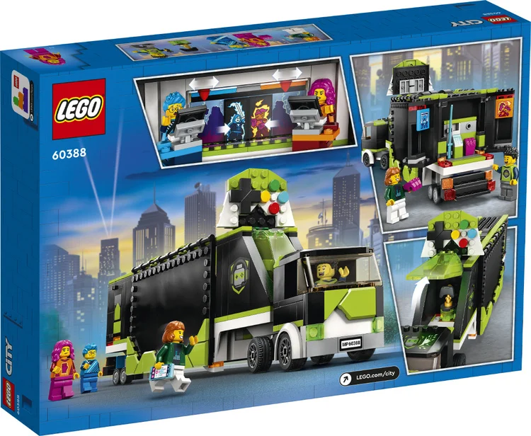 Фотография Конструктор LEGO 60388 Город Фургон для видео игр
