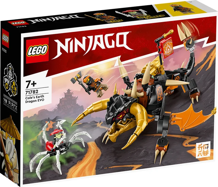Фото Конструктор LEGO 71782 Ниндзяго Земляной дракон Коула EVO