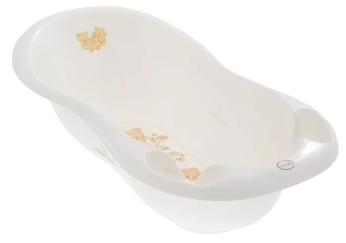 Фото Детская ванночка Tega 102см TEDDY (МИШКИ) White pearls MS-005 LUX-118
