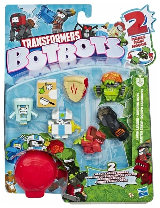 Игровой набор HASBRO TRANSFORMERS 8 БОТОВ ИЗ САДОВОЙ БАНДЫ E4906