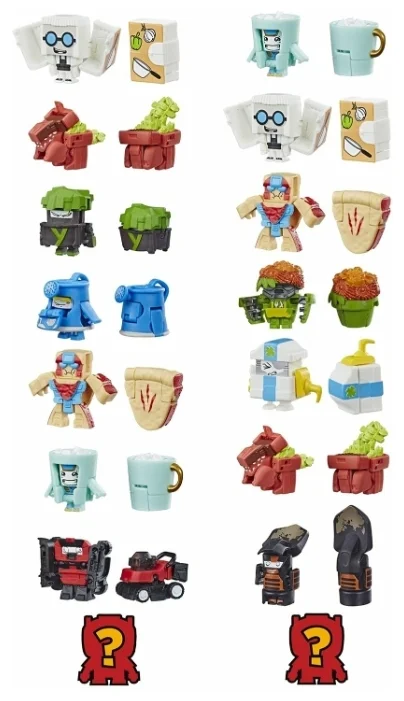 Фото Игровой набор HASBRO TRANSFORMERS 8 БОТОВ ИЗ САДОВОЙ БАНДЫ E4906