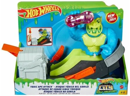 Фото Игровой набор HOT WHEELS Атака Гориллы GTT660