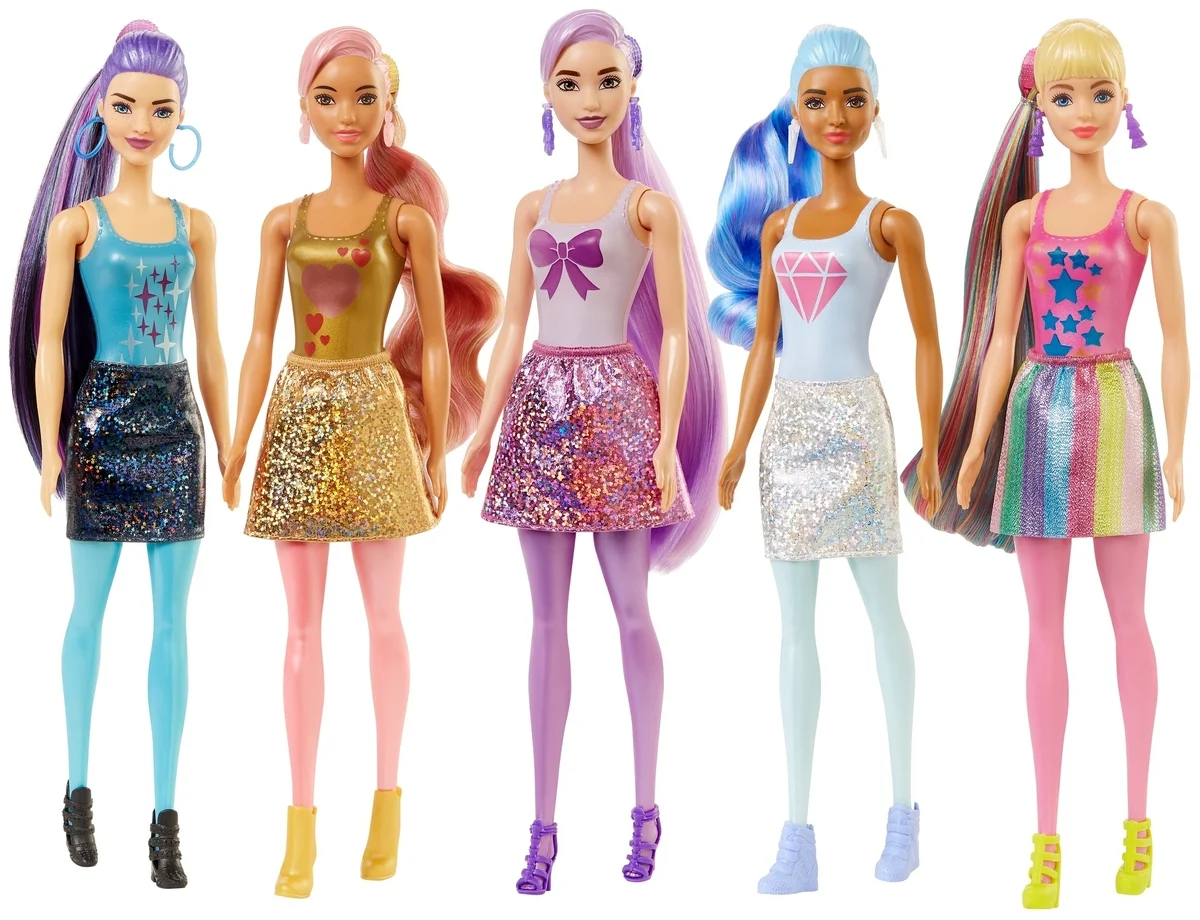 BARBIE Colour Reveal Shimmer GTR930 1.kz