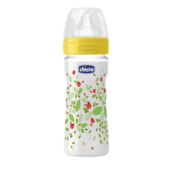 Бутылочка CHICCO 00020623300050 Well Being Божья коровка силикон 250 ml 2+