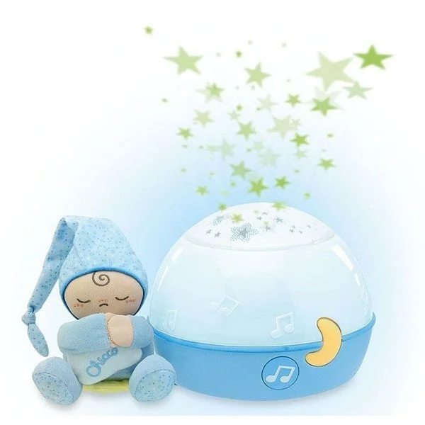 Ночник CHICCO Сладких снов голубой 0м+ 00002427200000