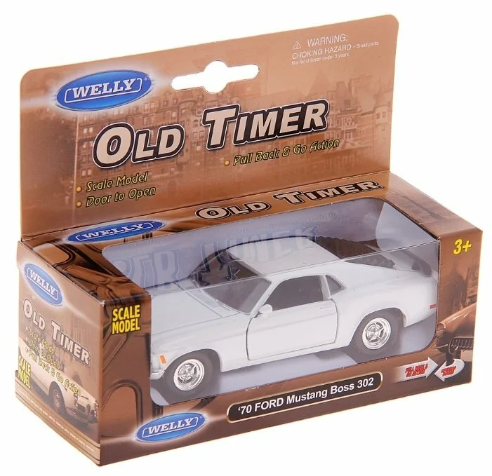 Картинка Машинка Welly 1:34-39 Ford Mustang 1970 49767