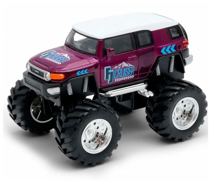 Машинка Welly 1:38 Toyota FJ Cruiser Big Wheel Monster 47003S