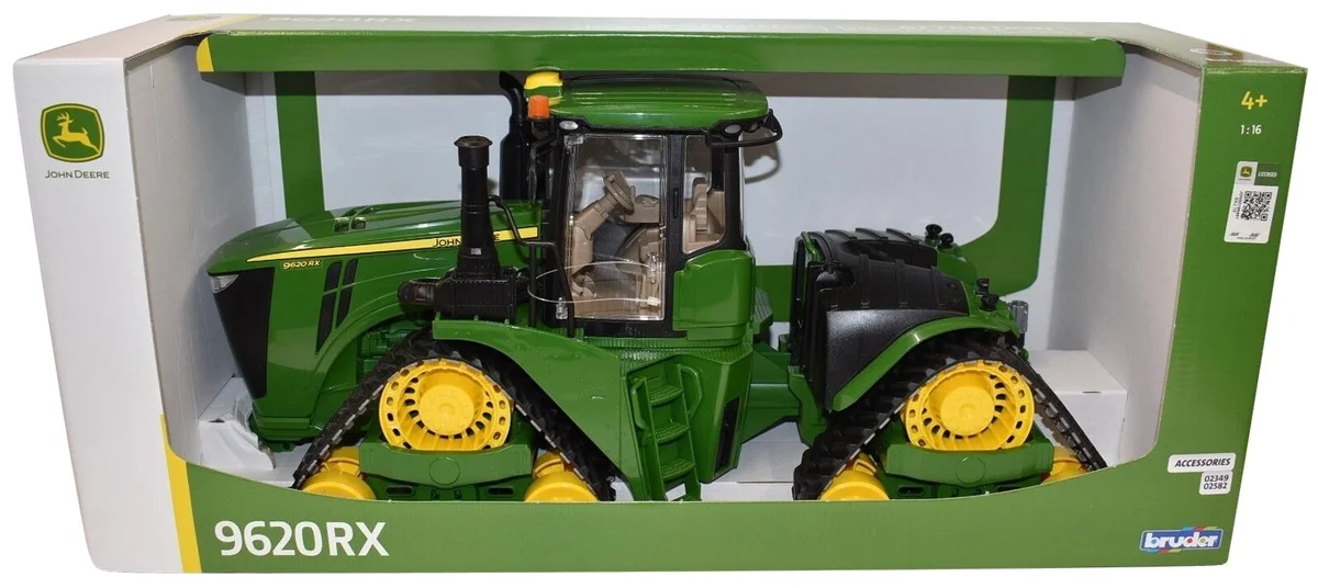 Купить Трактор BRUDER John Deere 9620RX гусеничный 04-055