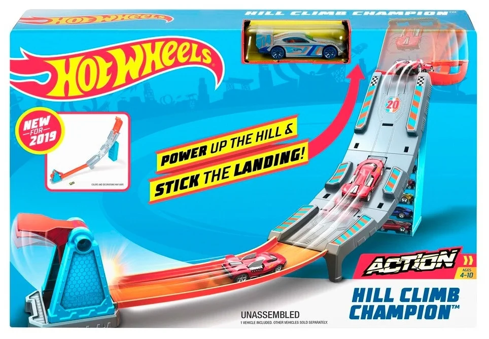 Картинка Игровой набор HOT WHEELS Action Чемпион подъемов GBF81/GBF83
