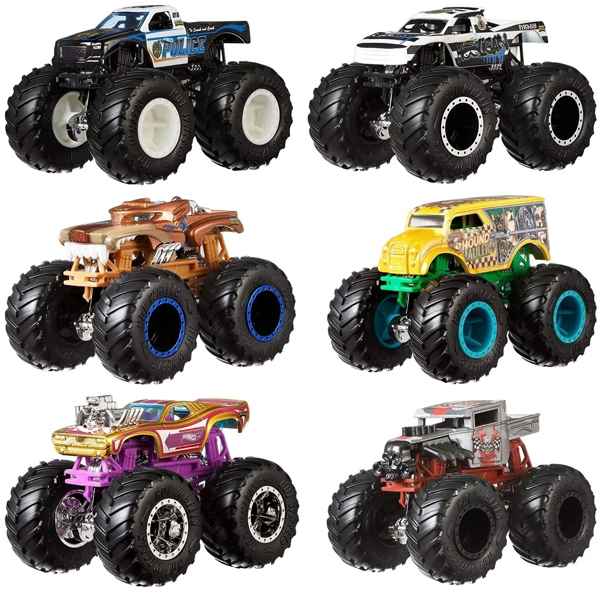 Фото Машинка HOT WHEELS Monster Trucks. 1:64 Haul Y'all FYJ44/GTH72