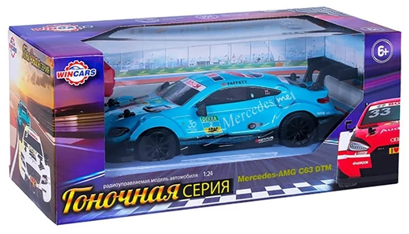 Цена Машинка Wincars Mercedes-AMG C63 DTM 1:24 YS-2035