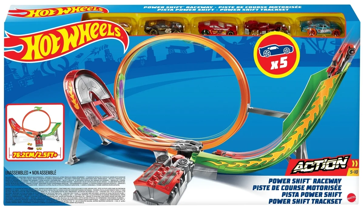 Картинка Игровой набор HOT WHEELS Безумный форсаж FCF180