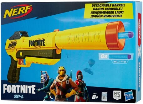 Цена Игрушка HASBRO Nerf бластер НЁРФ Фортнайт Спрингер E6717