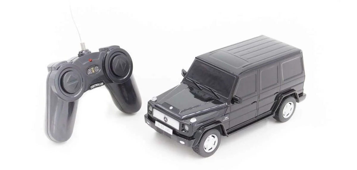 Фото Радиоуправляемая машина RASTAR 30500B 1:24 Mercedes-Benz G55 AMG Gelandewagen Чёрный